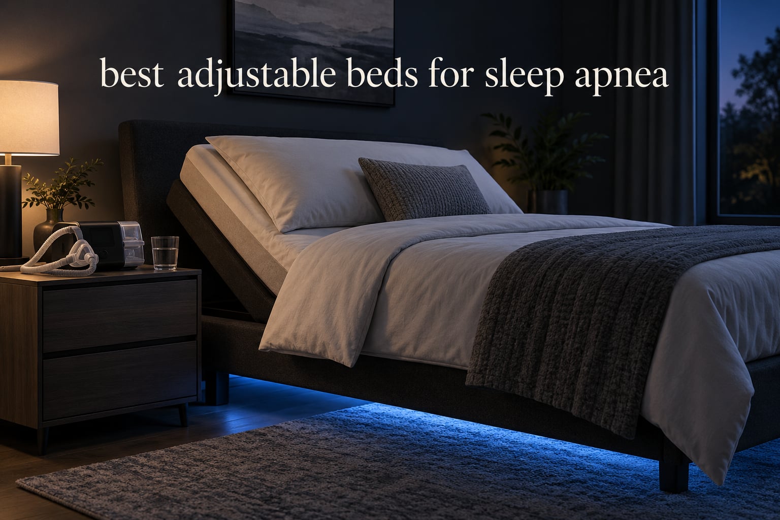 best adjustable beds for sleep apnea