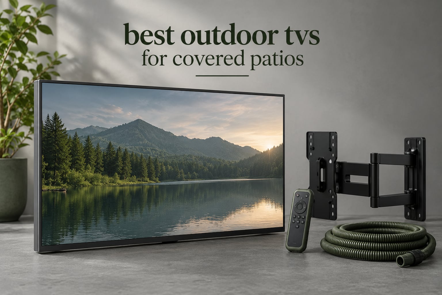 best outdoor tvs for covered patios