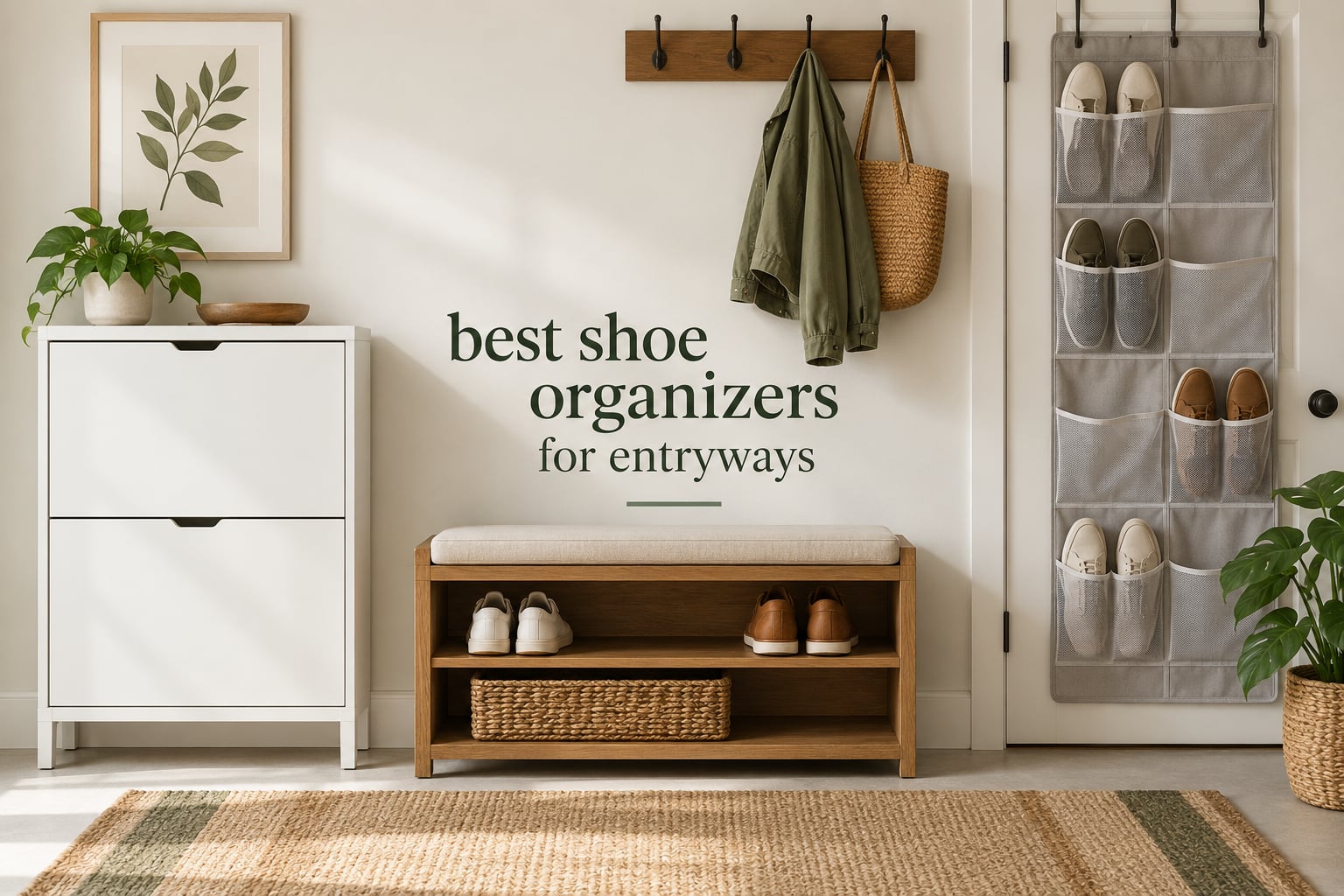 best shoe organizers for entryways