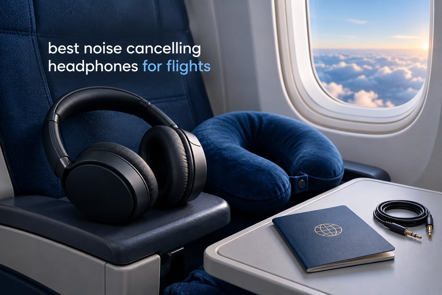 best noise cancelling headphones for flights