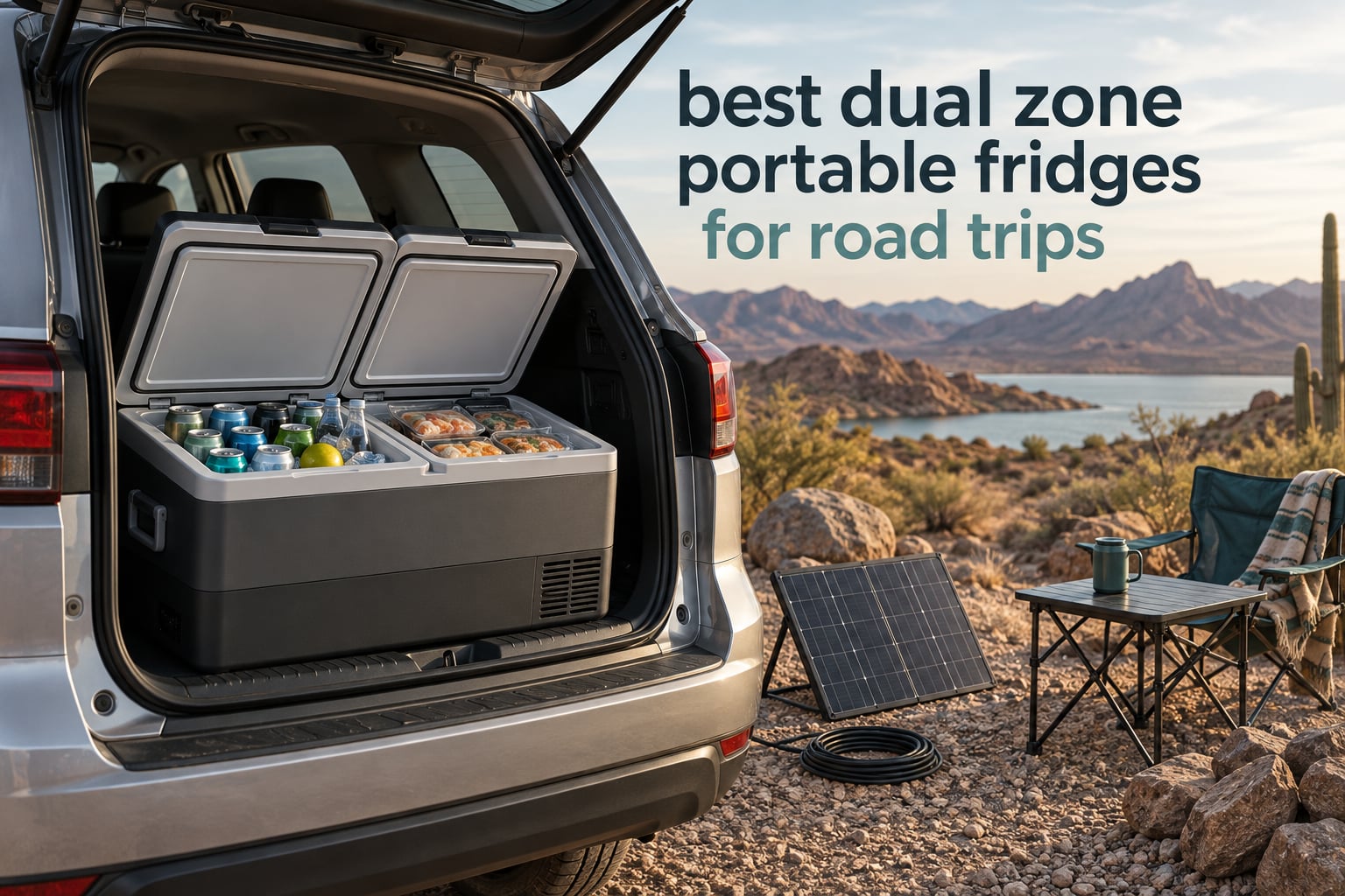 best dual zone portable fridges for road trips