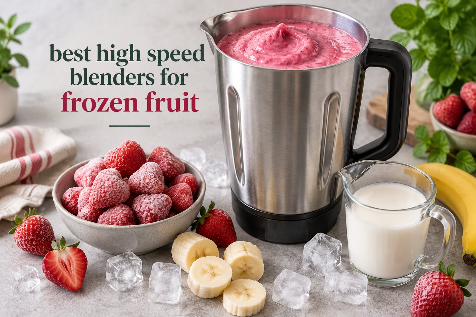 best high speed blenders for frozen fruit