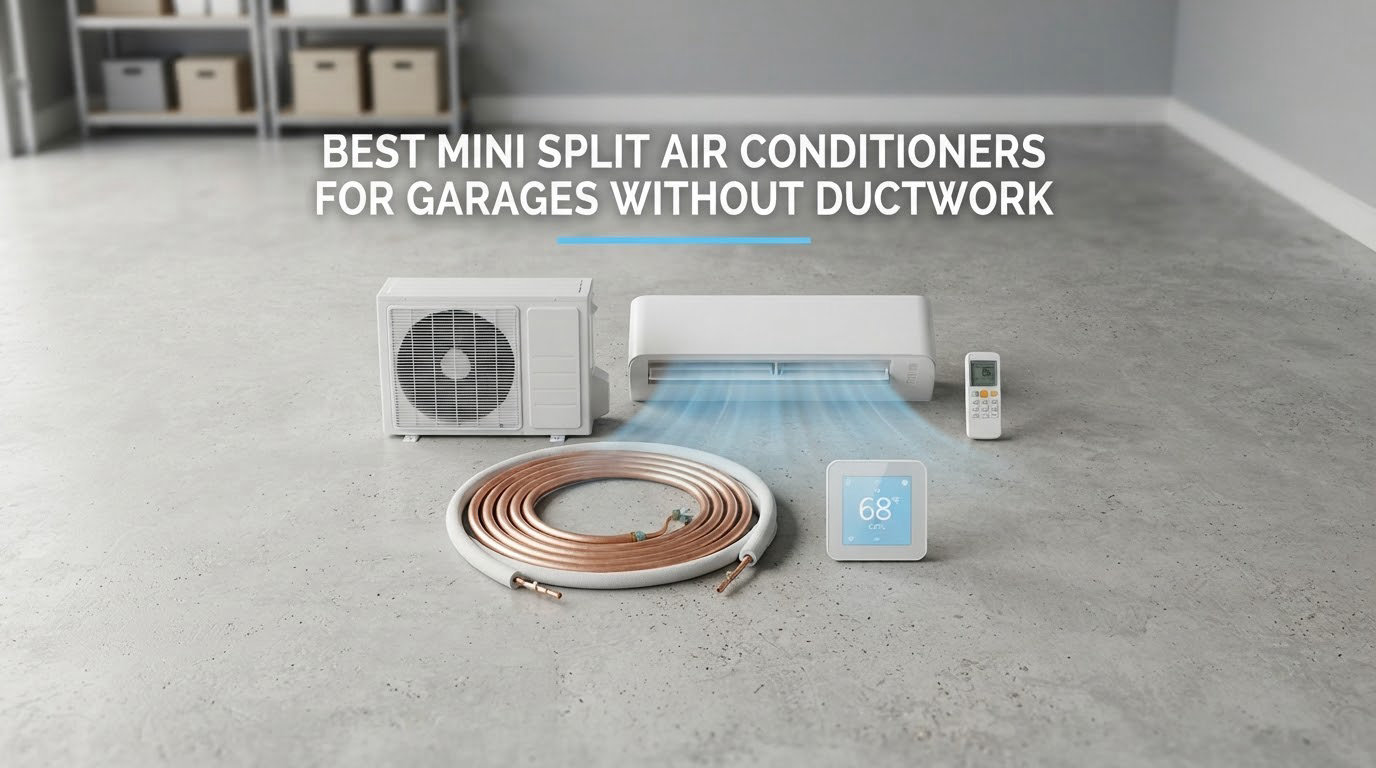 best mini split air conditioners for garages without ductwork