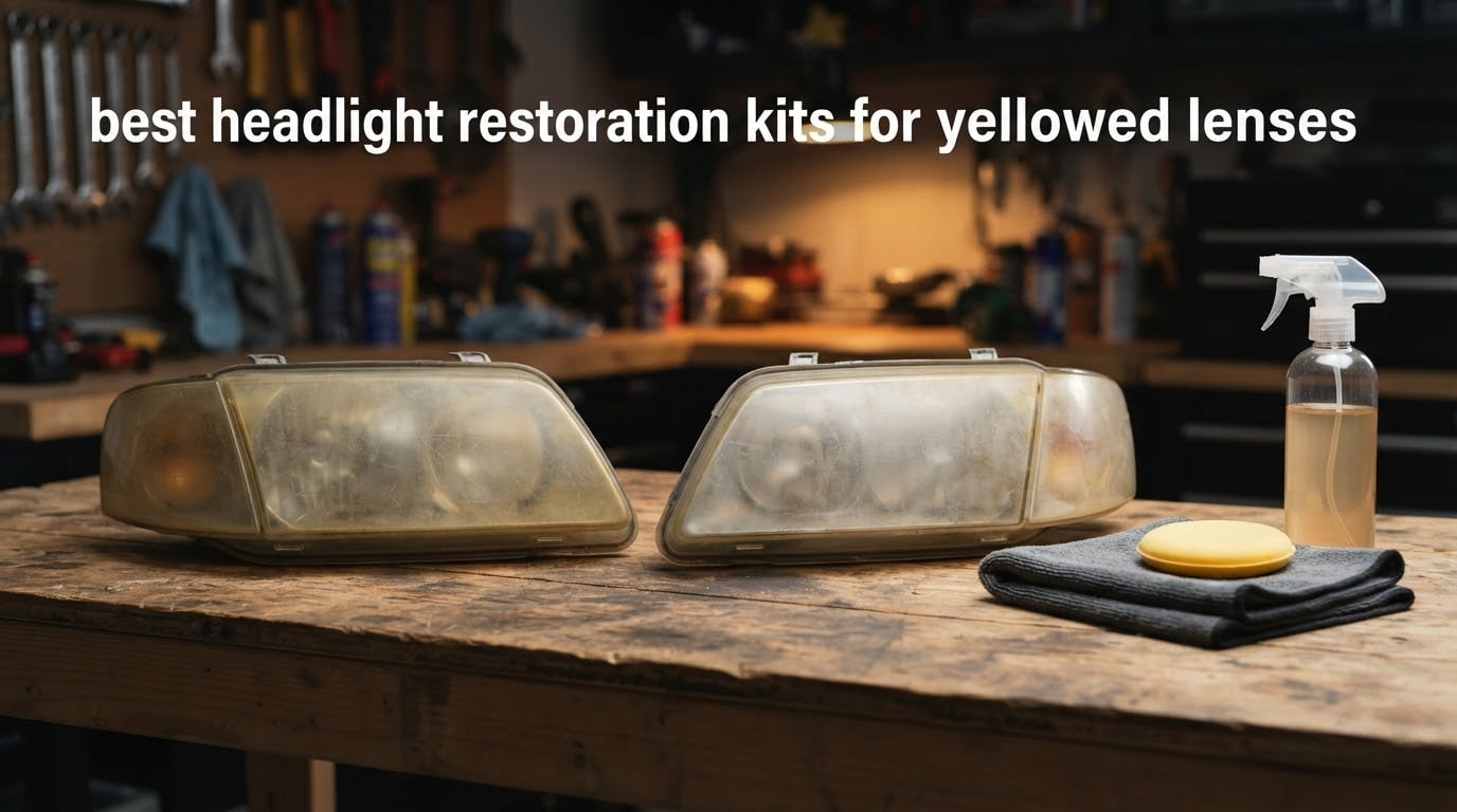 best headlight restoration kits for yellowed lenses