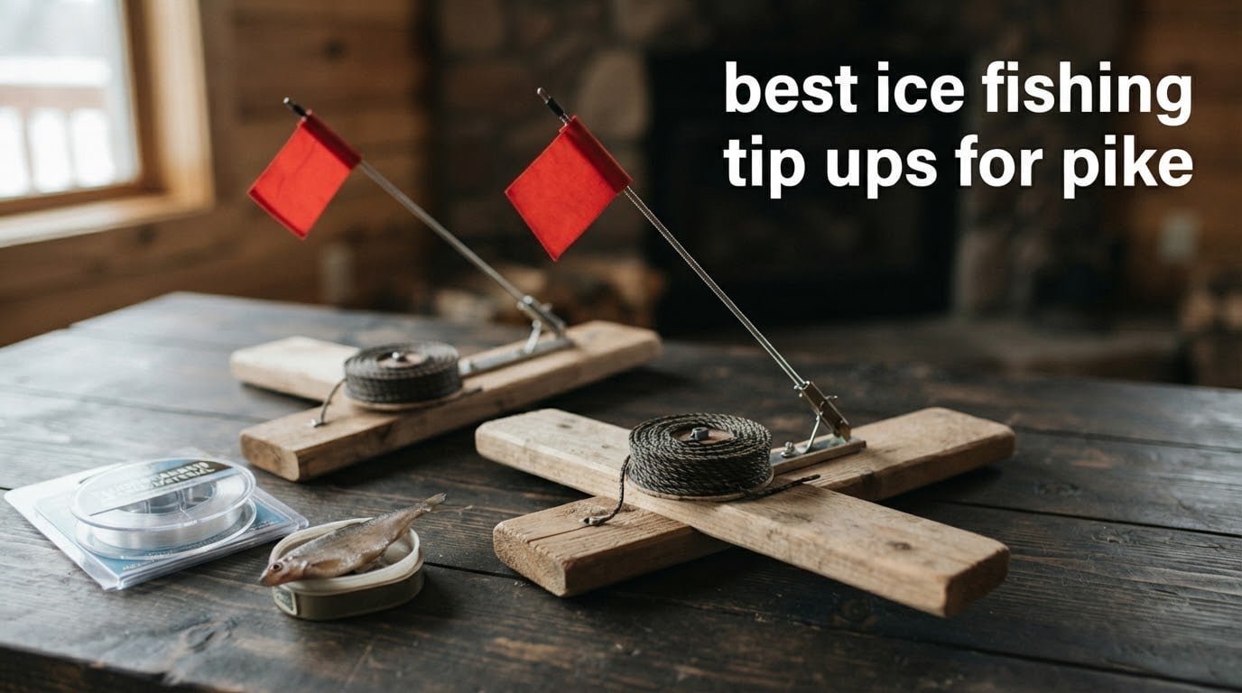 best ice fishing tip ups for pike