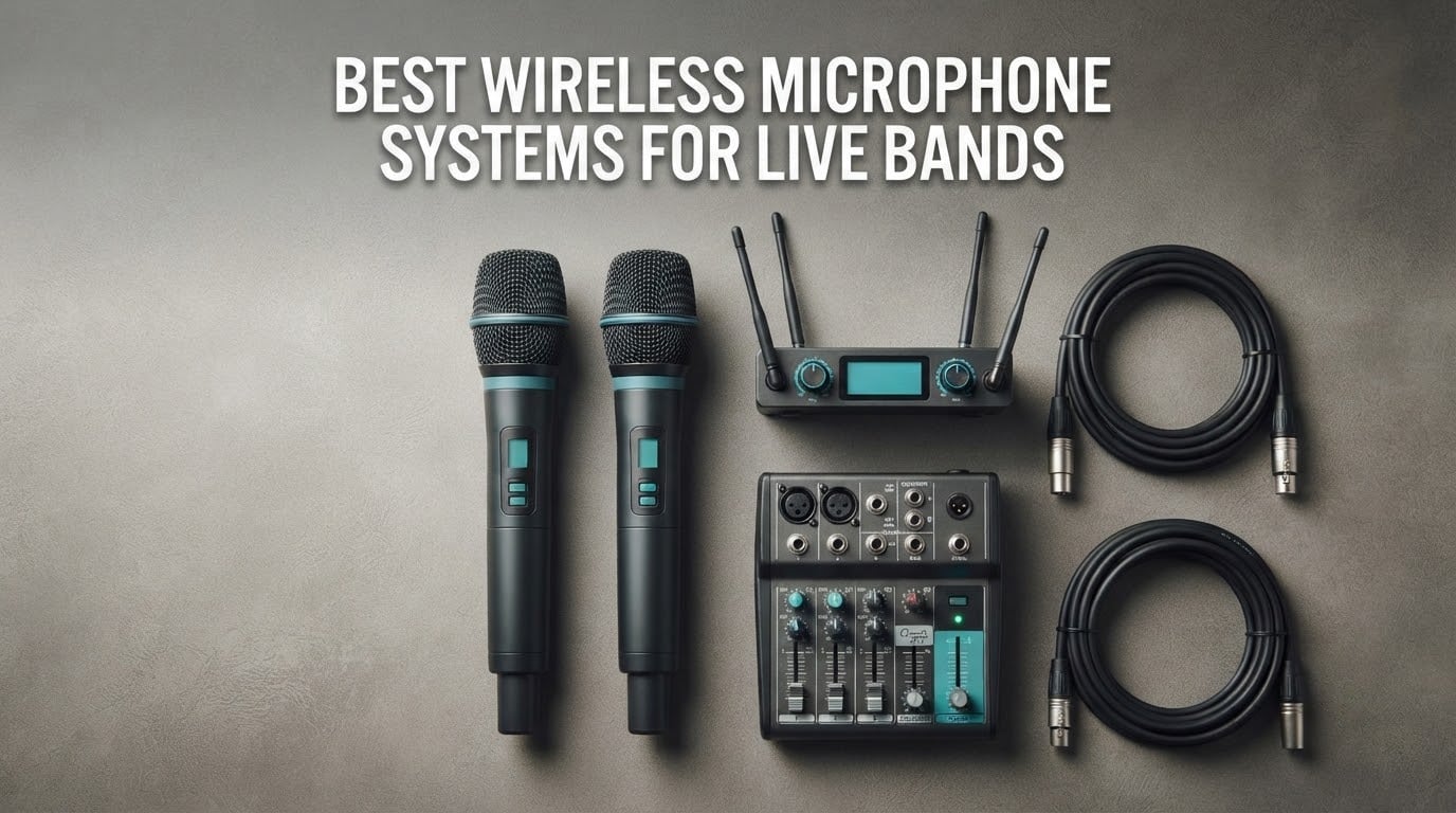 best wireless microphone systems for live bands