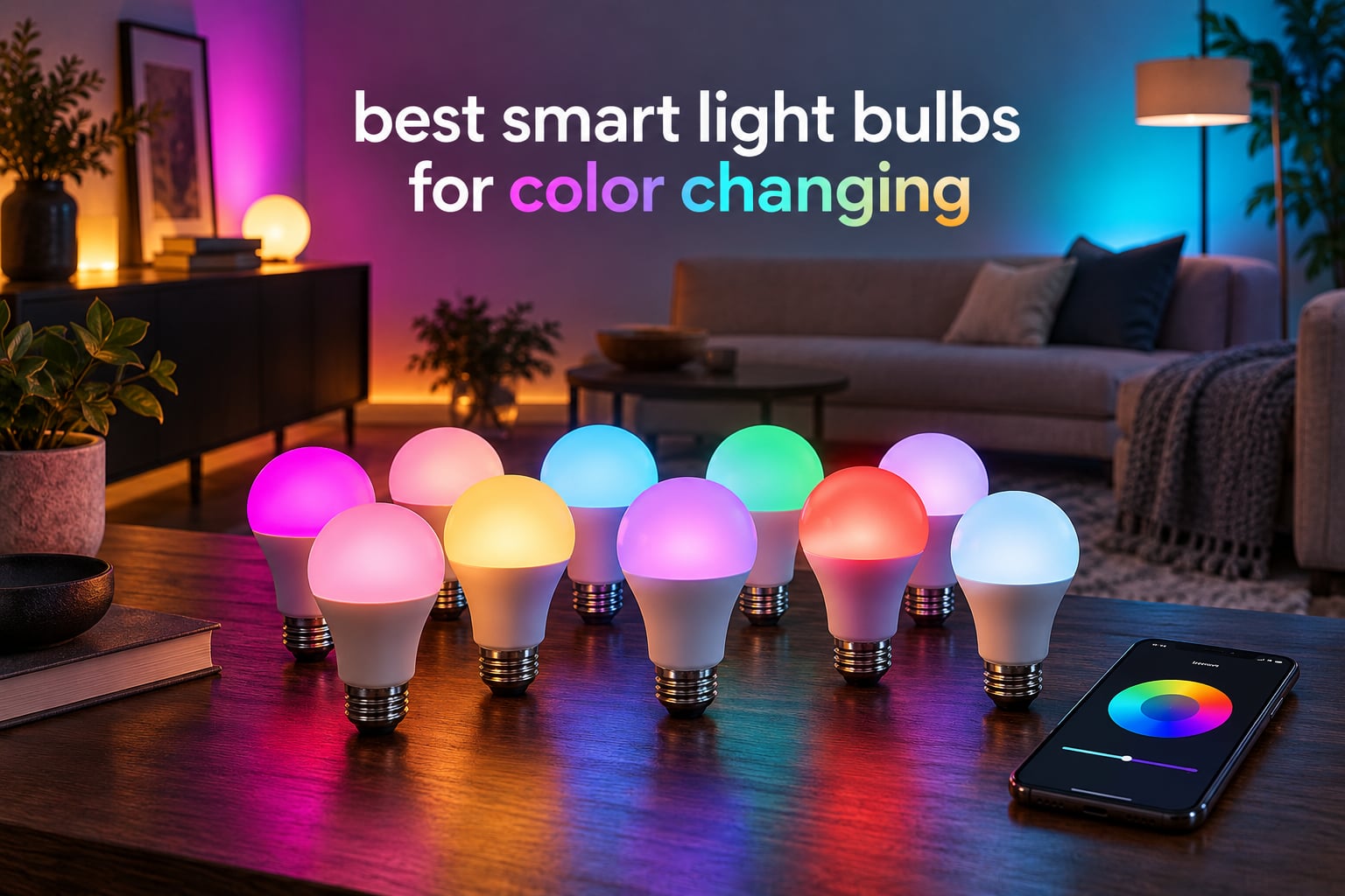 best smart light bulbs for color changing