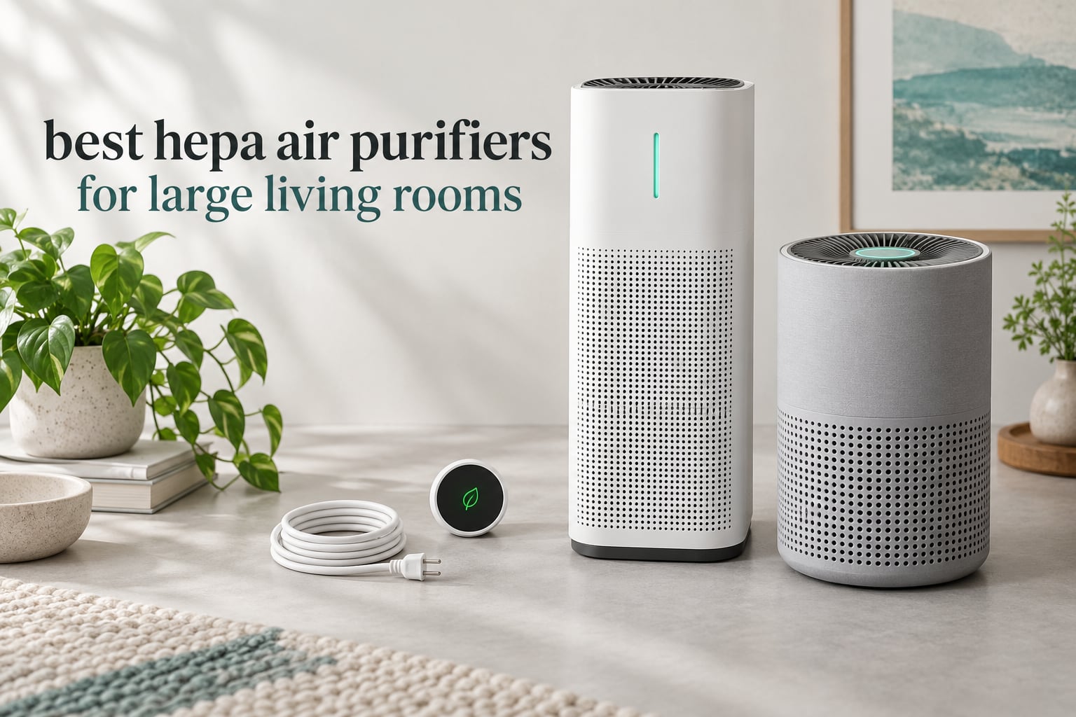 best hepa air purifiers for large living rooms