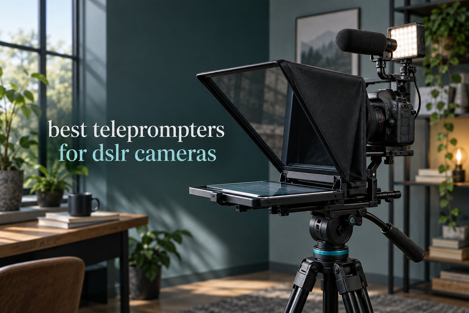 best teleprompters for dslr cameras