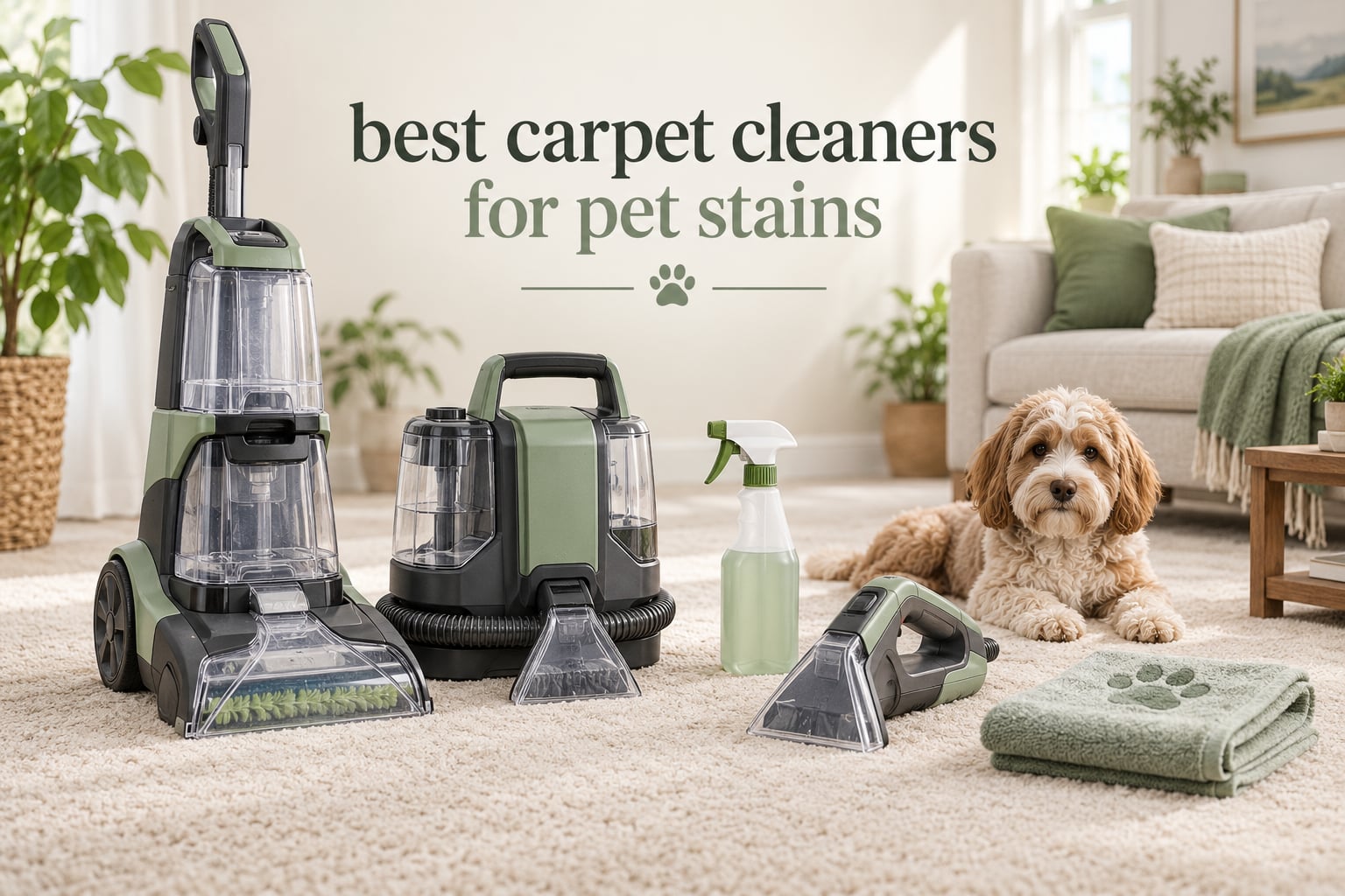 best carpet cleaners for pet stains
