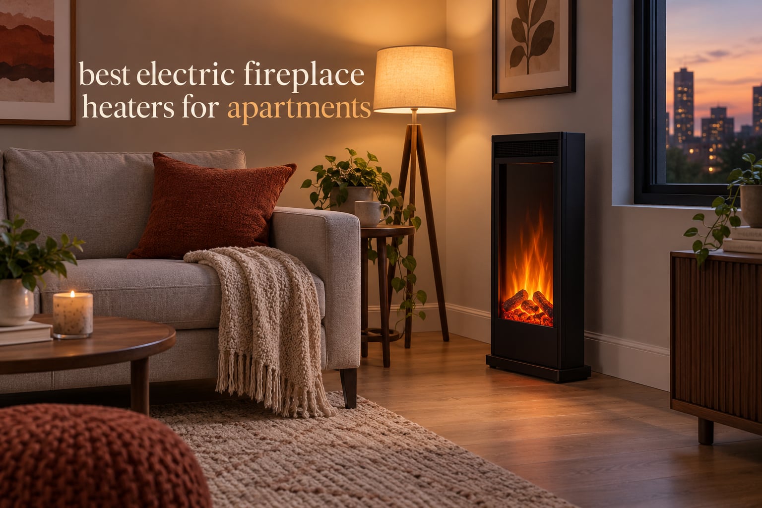 best electric fireplace heaters for apartments